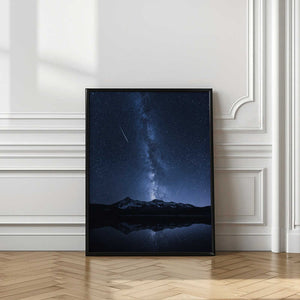 Tablou înramat „Galaxies Reflection” de Toby Harriman