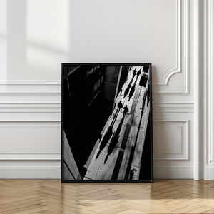 Tablou înramat „Queen Street” de Jian Wang