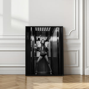 Tablou înramat „Elevator” de Martin Krystynek MQEP