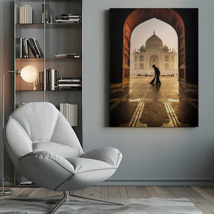 Tablou canvas „taj mahal cleaner” de Pavol Stranak