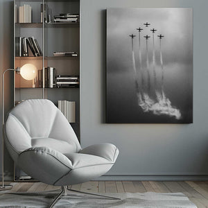 Tablou canvas „Six on Cloud” de Antonyus Bunjamin (Abe)