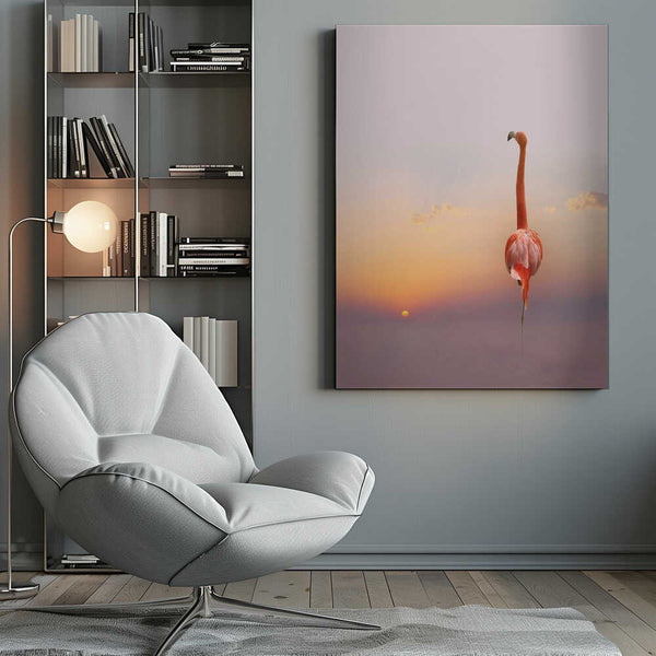 Tablou canvas „sunset ...” de Anna Cseresnjes