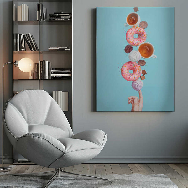 Tablou canvas „Weekend donuts” de Dina Belenko