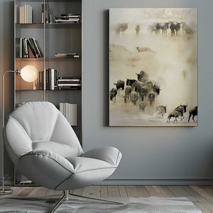 Tablou canvas „Swarming” de Husain Alfraid
