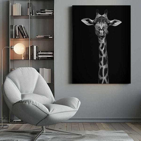 Tablou canvas „Giraffe Portrait” de WildPhotoArt