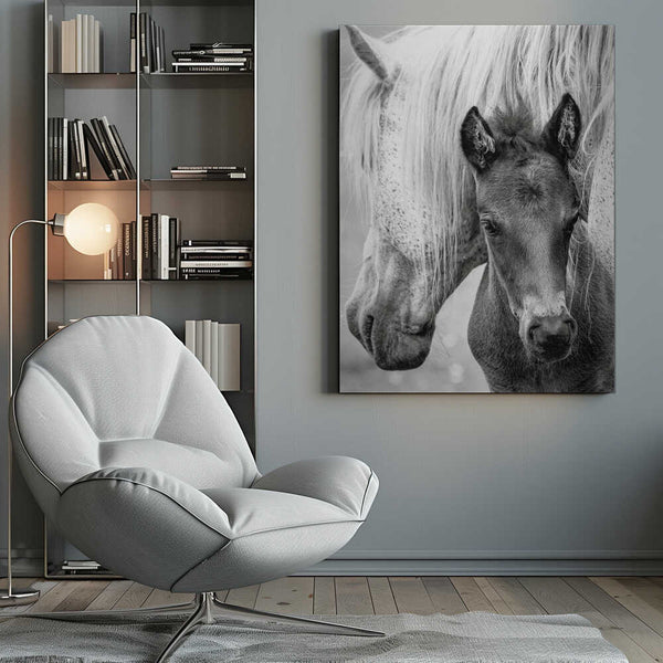 Tablou canvas „The Foal” de Jacky Parker