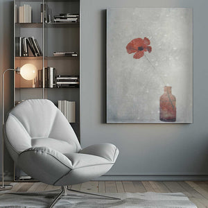 Tablou canvas „Winter Poppy” de Delphine Devos