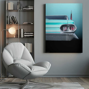Tablou canvas „US classic car 1961 Sedan Deville” de Beate Gube