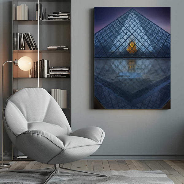 Tablou canvas „The piramid” de Jorge Lopez Noval