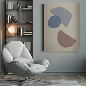 Tablou canvas „Organic Shapes 04” de Pictufy Studio