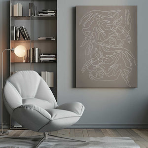 Tablou canvas „Swimmers” de Pictufy Studio II