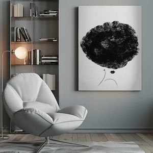 Tablou canvas „Ballerina Hair” de Pictufy Studio II