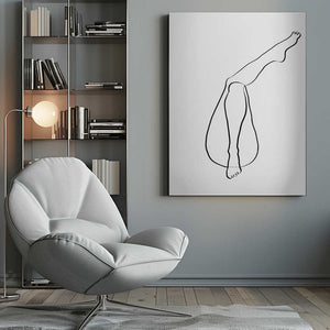 Tablou canvas „Legs” de Pictufy Studio II