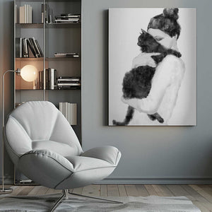 Tablou canvas „Cat Lover” de Pictufy Studio II