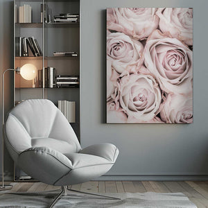 Tablou canvas „Pink Roses No 01” de Pictufy Studio III