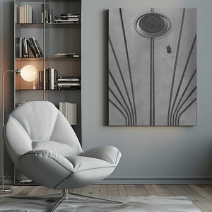 Tablou canvas „crossing lines” de alizolghadri93