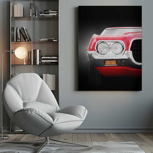 Tablou canvas „US classic car 1972 Ranchero pickup truck” de Beate Gube