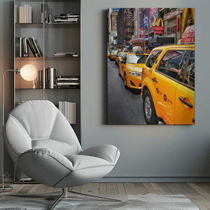 Tablou canvas „NYC Cabs” de Kobbie Pessach