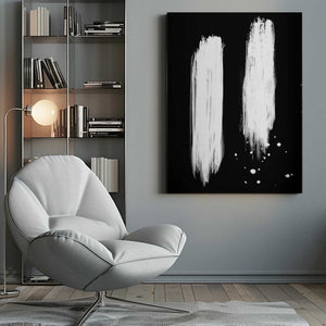 Tablou canvas „negatives_006_strokes” de Pictufy Studio II