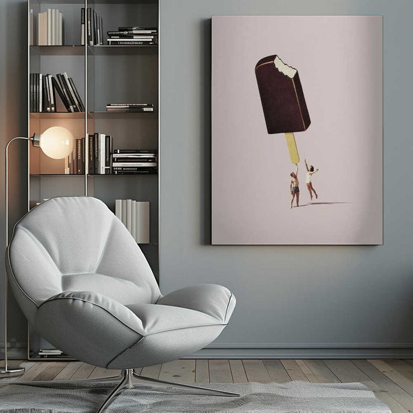 Tablou canvas „You treat me well” de Maarten Léon