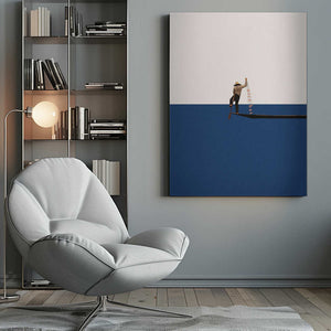 Tablou canvas „Fishing for compliments” de Maarten Léon
