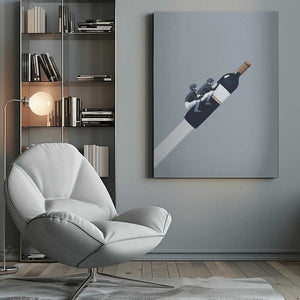 Tablou canvas „We ride until dawn” de Maarten Léon