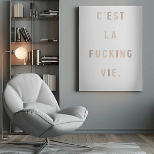 Tablou canvas „Life's Raw Essence” de uplusmestudio
