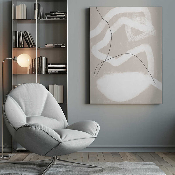 Tablou canvas „Organic Lines And Shapes” de uplusmestudio