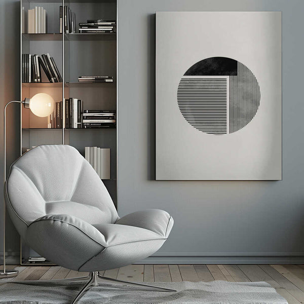 Tablou canvas „Minimalist round” de Pictufy Studio II