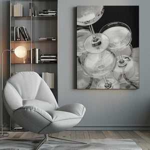 Tablou canvas „Champagne tower_5” de Pictufy Studio III