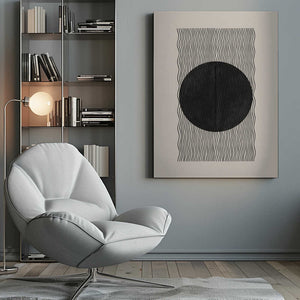 Tablou canvas „Wave Eclipse” de THE MIUUS STUDIO