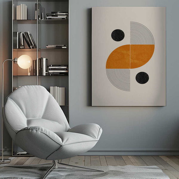 Tablou canvas „Geometric Harmony” de THE MIUUS STUDIO