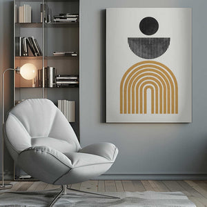 Tablou canvas „Geometric Harmony” de THE MIUUS STUDIO