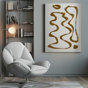 Tablou canvas „Curves and Lines” de THE MIUUS STUDIO