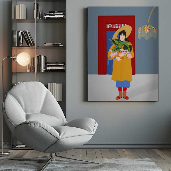 Tablou canvas „Las flores” de Jota de jai