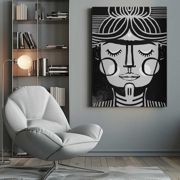 Tablou canvas „Symmetric Serenity” de Treechild