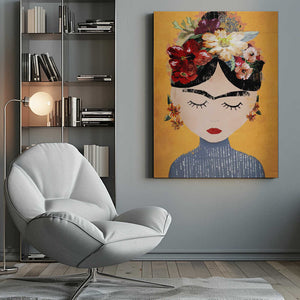 Tablou canvas „Floral Serenity” de Treechild