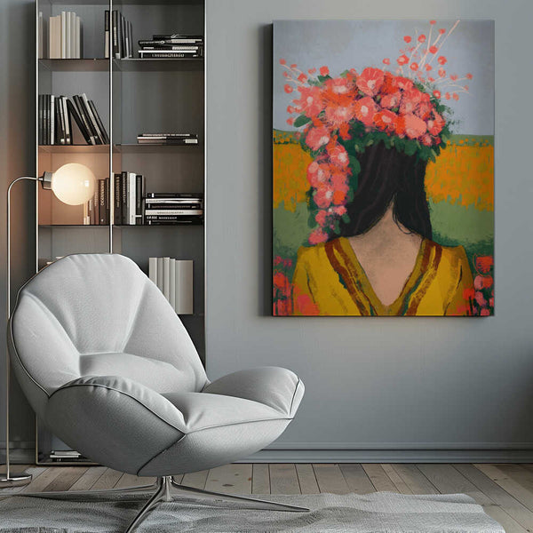 Tablou canvas „Floral Reverie” de Treechild