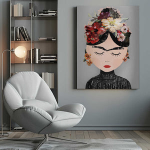 Tablou canvas „Floral Serenity” de Treechild