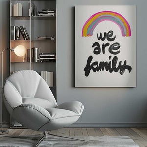 Tablou canvas „Rainbow Unity” de Treechild
