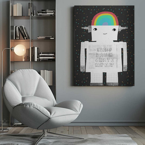 Tablou canvas „Life in Circuits” de Treechild