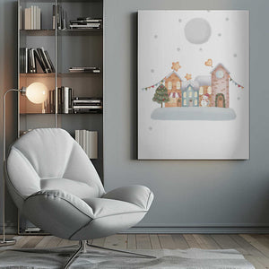 Tablou canvas „Vintage Winter” de Xuan Thai