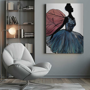 Tablou canvas „Winged Dancer” de Ruth Day