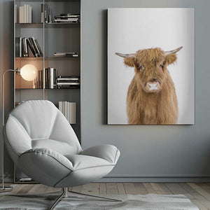 Tablou canvas „Baby Cow” de Kathrin Pienaar