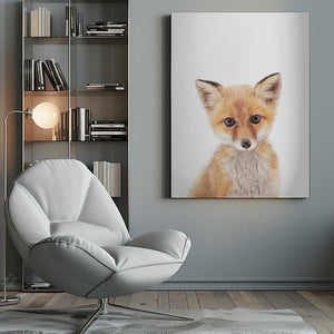 Tablou canvas „Baby Fox” de Kathrin Pienaar