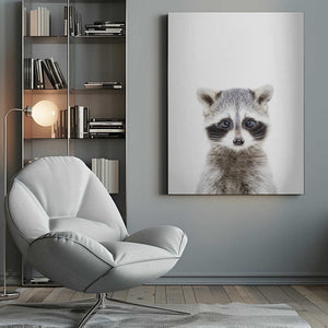 Tablou canvas „Baby Racoon” de Kathrin Pienaar