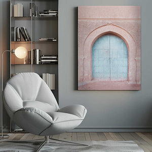 Tablou canvas „Turquoise Door” de Kathrin Pienaar