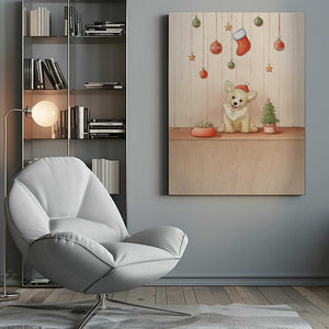 Tablou canvas „Cute Dog” de Xuan Thai