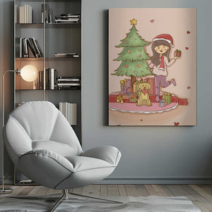 Tablou canvas „Warm Christmas” de Xuan Thai