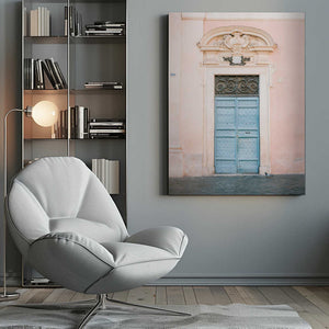 Tablou canvas „Pastel Trastevere - Rome Italy travel photography” de Raisa Zwart
